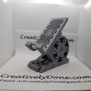 Clockspring3d designed Planetary Cell Phone/Small Tablet Stand.