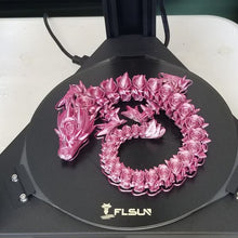 Load image into Gallery viewer, 3d printed Articulating Rose Dragon designed by Cinderwing3d