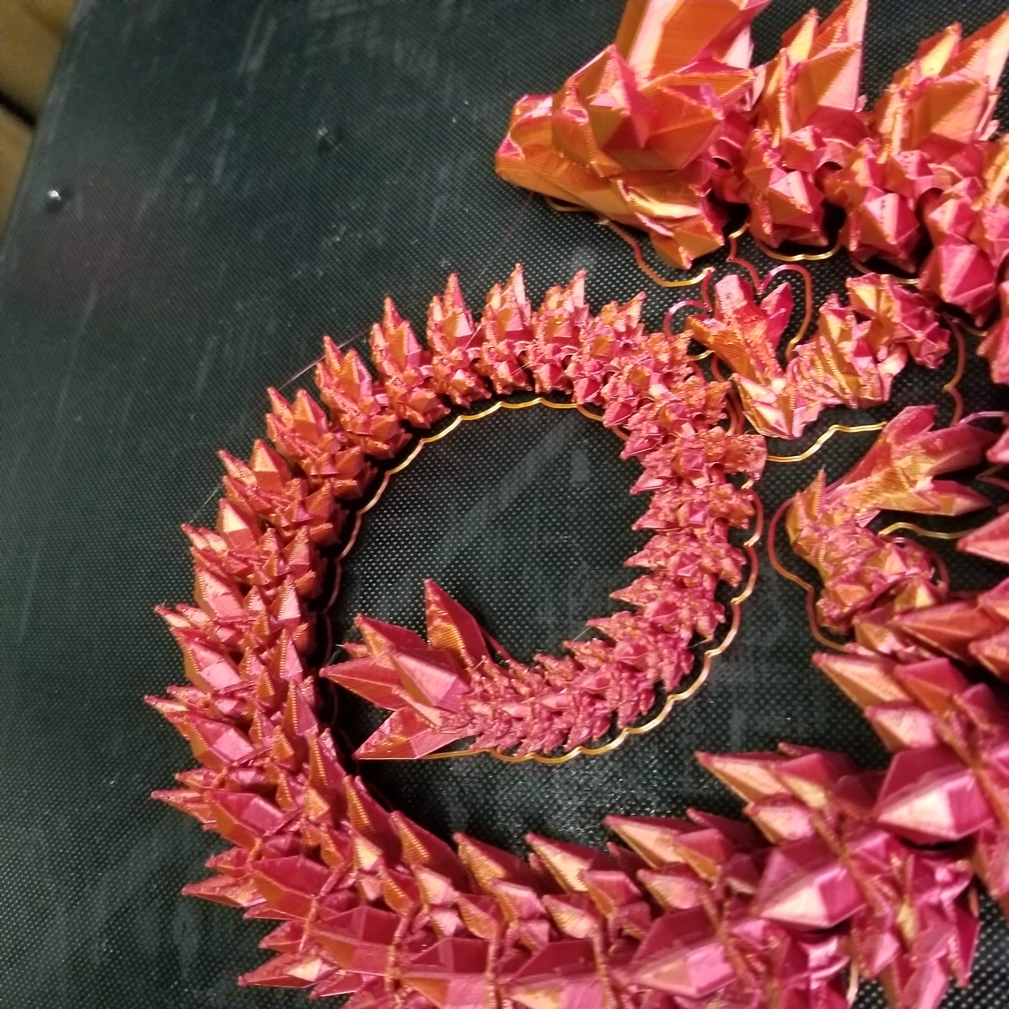red crystal dragon
