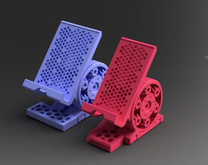 Clockspring3d designed Planetary Cell Phone/Small Tablet Stand.