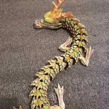Load image into Gallery viewer, Articulated Flexi Dragon designed by Mcgybeer- Authorized Seller